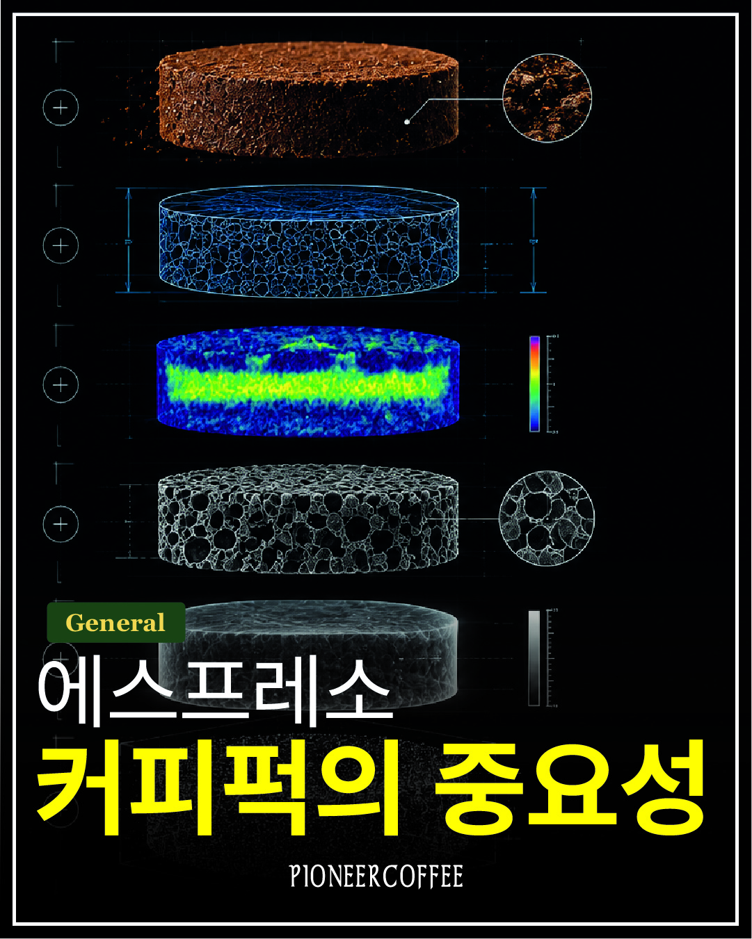 에스프레소 커피퍽의 중요성